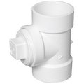 Homecare Products PVC00444X0800HA 2 in. Test Tee with Hex Plug HO162263